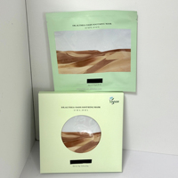 Masque Visage Haute Qualité BONPIEL Water DEEP : Soin Hydratant et Apaisant Végétalien en Feuilles