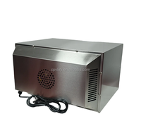 Petit mini four électrique à convection pour cuisine domestique 3 plateaux Circulation automatique d'air chaud Nettoyage facile pour les boulangeries