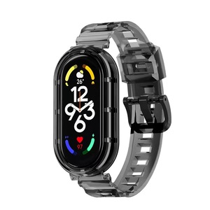 ShanHai – <span class=keywords><strong>Bracelet</strong></span> en TPU pour Xiaomi <span class=keywords><strong>Mi</strong></span> <span class=keywords><strong>Band</strong></span> 7, 6, <span class=keywords><strong>5</strong></span>, 4, coloré, Transparent, remplacement pour Xiaomi <span class=keywords><strong>Mi</strong></span> <span class=keywords><strong>Band</strong></span> 7, 6, <span class=keywords><strong>5</strong></span>, 4, 3 - Product Image 5