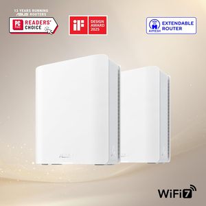 Venta al por mayor: Router Mesh WiFi 7 Tri-Banda ZenWiFi BT10, 18 Gbps, Puertos Duales 10G, Controles Parentales de Seguridad, Versión EE. UU., Paquete de 2 - Product Image 2