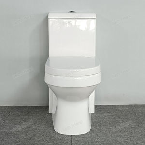 Inodoro de doble descarga de una pieza sin montura con certificado CE, Oriente Medio, Sabe árabe, gran oferta, WC de cerámica de lavado, artículos sanitarios Inodoro - Product Image 3