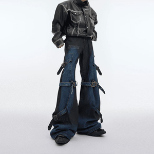 DiZNEW 2025 Mode Hommes Jeans Classique Casual Haute Qualité Denim Adoucissant <span class=keywords><strong>Crayon</strong></span> Pantalon Déchiré Décoration Poche Imprimée - Product Image 2