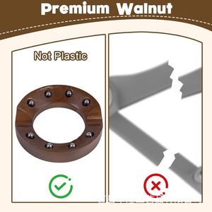 Base de polissage manuelle en bois pour boule de bowling avec billes en acier pour l'entretien des boules de bowling - Product Image 2