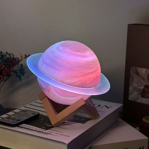 Haut-parleur Bluetooth Saturn Ring avec spectacle de lumière 3D, audio domestique de bureau, cadeau promotionnel - Product Image 2