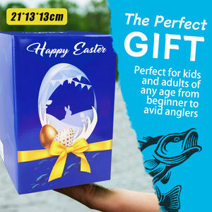 LUSHAZER Lot de 24 œufs artificiels en plastique, kit de pêche, 390g, leurres métalliques, leurres crayon, leurres pour la pêche - Product Image 5