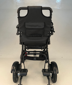 Silla de Ruedas eléctrica motorizada ligera y deportiva de 16kg, silla de ruedas eléctrica de fibra de carbono para viajes - Product Image 4