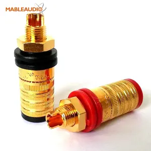 MACT0015 high quality CMC 838-S-G gold-plated RCA terminals Amplifier RCA socket