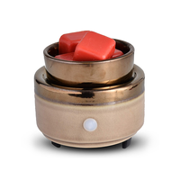 Brûleur de cire électrique 2 en 1, nouvelle tendance, parfum élégant, chauffe-bougie en céramique