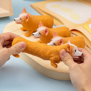 Juguete Sensorial de TPR con Forma de Perro Corgi, para Educación, Descompresión y Deformación - Product Image 5
