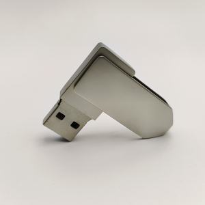 Clé USB 2.0 en métal cryptée <span class=keywords><strong>MicroDrive</strong></span> 32 Go avec porte-clés (argent) – Nouvelle, garantie 1 an – Vente en gros - Product Image 3