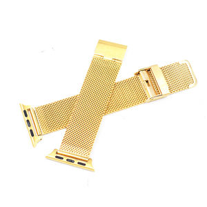 Correa Milanese Loop para <span class=keywords><strong>apple</strong></span> <span class=keywords><strong>Watch</strong></span>, <span class=keywords><strong>pulsera</strong></span> <span class=keywords><strong>de</strong></span> malla <span class=keywords><strong>de</strong></span> acero inoxidable grueso, moda 0,6 - Product Image 3