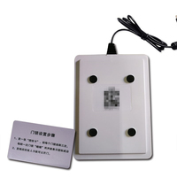 Système de gestion de cartes RFID 125KHZ 13.56MHZ pour serrures de porte d'hôtel avec encodeur et lecteur de cartes USB