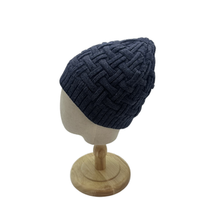 Cappello di lana invernale con protezione per le orecchie vecchio cappello da uomo in velluto di mezza età e anziani - Product Image 3