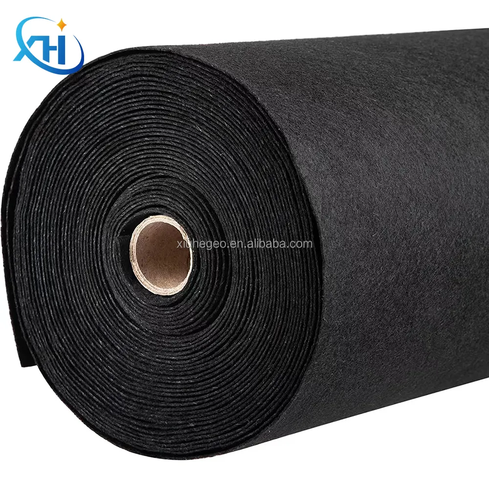 HDPE Plastic Roll Sheet UV Resistant Waterproof Supply Geotextile Woven Geotextile PP Tensile Strength Road Geotextile