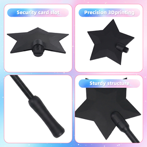 Penna Touch Screen a Forma di Stella, Stilo Portatile per POS, Penna Touch con Punta in Silicone Morbido per Telefono e Tablet, Strumento per Cassiere - Product Image 2