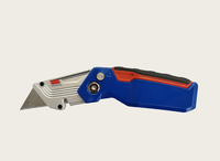 Coupeur de boîte à changement rapide Peaktop, avec 2 lames supplémentaires et 4 embouts de tournevis inclus, couteau utilitaire pliant 7 en 1