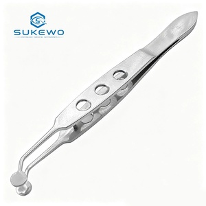 Pinzas de Masaje para Glándulas de Meibomio KEWO, 11 cm, Pinzas Quirúrgicas Oftálmicas Cosméticas, Instrumento de Terapia para Ojo Seco MGD - Product Image 4