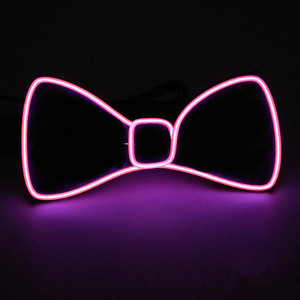 Tanıtım ledi aydınlık Neon yay boyun kravat erkekler için Boys & çocuklar için noel yeni yıl çin yeni yıl ve cadılar bayramı partileri - Product Image 5