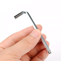 Çin toptan özel Torx Allen anahtarı düz kafa altıgen lokma anahtar 3mm 4mm 5mm manyetik altıgen anahtar
