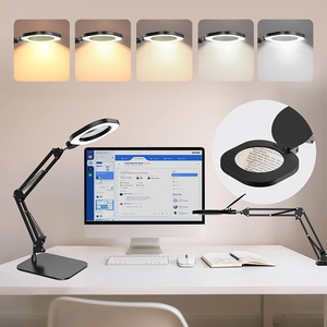 10x Vergrootglas Met Licht Dimbare Klem Led Bureaulamp Voor Hobbylezen Schilderij Naaien Reparatie Close Work - Product Image 5