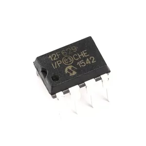ไมโครคอนโทรลเลอร์ HXC PIC12F629 8 บิต ชิ้นส่วนอิเล็กทรอนิกส์ใหม่ วงจรรวม ไอซีชิป PIC12F629-I/P PIC12F629-I/SN - Product Image 1