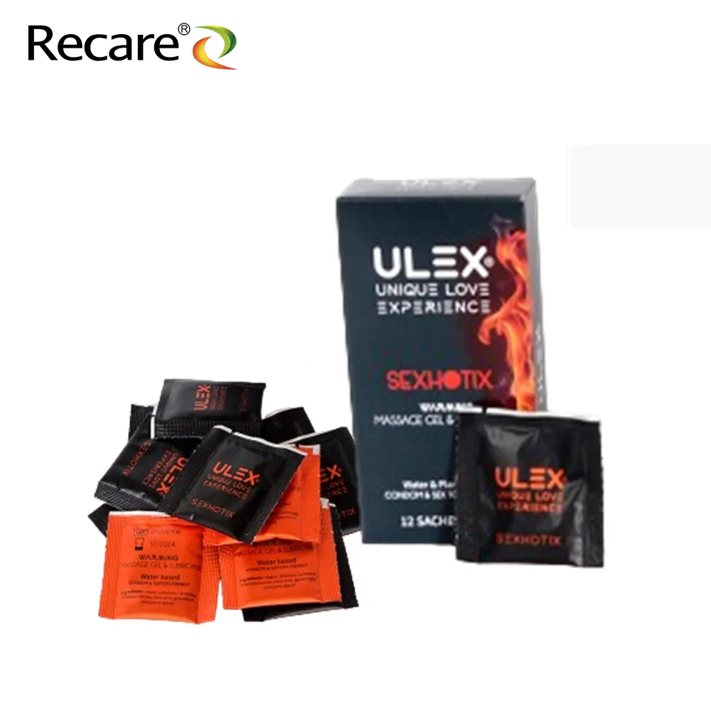 CE ISO approved sterile liquid lubricant sachet OEM available warming personal lubricants gel