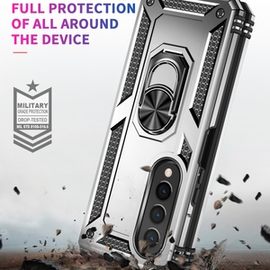 ฝาครอบโทรศัพท์ป้องกันการกระแทกสำหรับ Samsung Galaxy Z <span class=keywords><strong>Fold4</strong></span>เคสโทรศัพท์แบบห่วงโลหะไฮบริด TPU สำหรับ Samsung Galaxy Z สำหรับ Samsung Galaxy Z <span class=keywords><strong>Fold4</strong></span> - Product Image 4
