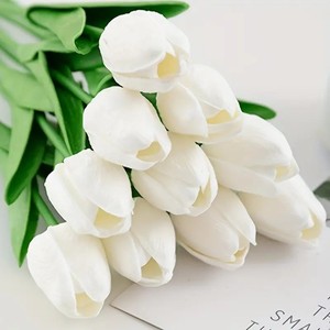 <span class=keywords><strong>Bouquet</strong></span> di <span class=keywords><strong>Tulipani</strong></span> <span class=keywords><strong>Artificiali</strong></span> in PU Effetto Reale, Fiori Multicolore per Decorazioni Casa e Matrimonio, Vendita all'Ingrosso - Product Image 6