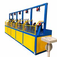 Machine automatique de tréfilage de fil d'acier à faible teneur en carbone, équipement de type poulie haute performance pour la fabrication de clôtures et la construction