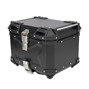 กล่องท้ายรถจักรยานยนต์สำหรับ BMW <span class=keywords><strong>R1200GSa</strong></span> 45L อะลูมิเนียมอัลลอยด์กันน้ำสีดำสีเงินดีไซน์แฟชั่นอเนกประสงค์ - Product Image 6