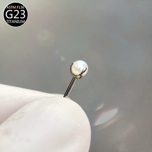 <span class=keywords><strong>Piercing</strong></span> de langue en titane G23, bijoux de <span class=keywords><strong>piercing</strong></span> corporel, boucles d'oreilles industrielles en diamant pour femmes, bijoux de <span class=keywords><strong>piercing</strong></span> tendance, <span class=keywords><strong>piercing</strong></span> de mamelon - Product Image 4