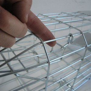 Chống Gỉ Marten Lồng Bẫy 1008 Dây Thép Kiểm Soát Thỏ Chuyên Nghiệp Double Entry Chồn Động Vật Sống Bẫy - Product Image 4