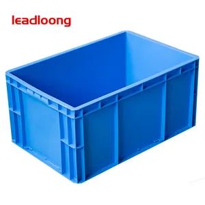 Standard Workshop Factories | Stackable Europe Transport Use Square Solid Crate EU4628 600*400*290MM Plastic Box Turnover Box