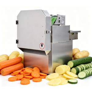 Cortadora de Alimentos Comercial, Máquina Automática para Cortar y Rebanar Vegetales para Cocina Centralizada - Product Image 1