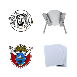 Emblemas Metálicos para Parrilla de Coche de Oriente Medio, Placas Decorativas de Aleación Personalizadas con Emblemas Nacionales, Regalos Regionales para Vehículos, Envío Rápido en Línea - Product Image 2