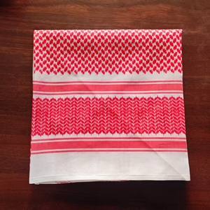 <span class=keywords><strong>Foulard</strong></span> carré Shmagh/Yashmagh en polyester et coton de haute qualité pour hommes musulmans saoudiens, style désertique, pour la tête - Product Image 3