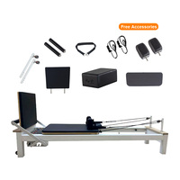 Reformer de Pilates à glissement fluide, Équipement de Pilates de luxe, Appareil de fitness pour salle de sport, Ensembles de fitness, Align Pilates Reformer
