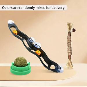 Pet Cat Toy Interactive Cat Tracking Ball Toy Practical <b>Window</b> <b>Suction</b> <b>Cup</b> Tracking Ball for Cats - Product Image 4