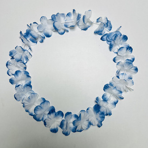 Collier de cou et de poitrine Hawaï<span class=keywords><strong>en</strong></span> pour fête, décoration, avec pampilles <span class=keywords><strong>en</strong></span> <span class=keywords><strong>paille</strong></span>, pour la danse, couronne de fleurs, leis - Product Image 2