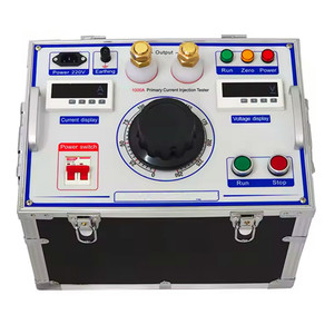 Máquina de Prueba de Alta Corriente Monofásica de 3kVA con Salida de Corriente CA de 0~1000A, Probador de Inyección de Corriente Primaria, Divisor de Voltaje CJTest CJ - Product Image 3