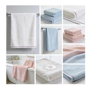 Juego de Toallas de Baño de Hotel 100% Algodón, Extra Suaves y Altamente Absorbentes, Blancas, Venta al Por Mayor para Hoteles de Cinco Estrellas y Spas, Logotipo Personalizado OEM - Product Image 2