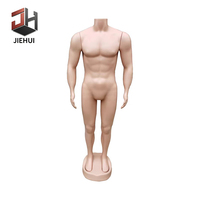 Elegante Kopflose Männliche Schaufensterpuppe in Natürlicher Hautoptik für Premium-Bekleidungsgeschäfte und Visuelles Merchandising