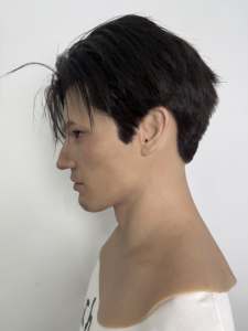 มาส์กหน้าซิลิโคนเต็มหน้าสำหรับปาร์ตี้ฮาโลวีนสมจริงปรับแต่งได้ - Product Image 4