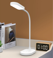 Lampe de bureau LED à prix d'usine de haute qualité, lampe d'étude à gradateur avec lumière 3 couleurs, lampe de lecture flexible pour bureau à domicile