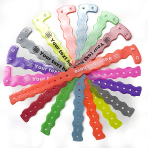 Customizable Soft PVC <strong>Wristbands</strong> Waterproof <strong>Vinyl</strong> ID Bracelets for Events, Parties, Festivals - Product Image 3