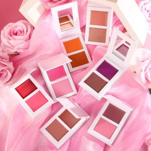 BAJA MOQ 7 <span class=keywords><strong>Color</strong></span> Crema en polvo Colorete Maquillaje <span class=keywords><strong>Rubor</strong></span> Blush En Barra 2 en 1 Etiqueta privada Paleta de <span class=keywords><strong>rubor</strong></span> de alto pigmento impermeable - Product Image 5