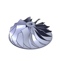 Service d'impression 3D en métal à hélice fermée Procisio3d, impression en aluminium résistant aux hautes températures, certifié CE-RoHS ISO 9001 1