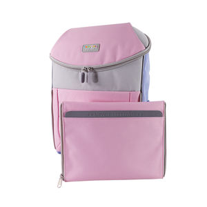 パープルポリエステル学校バックパック子供女の子と男の子スクールバッグ快適な生理学的カーブバック - Product Image 6