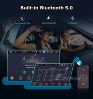 Lecteur DVD Voiture Android 14 Erisin ES8559C IPS Sans Fil CarPlay 4G pour Porsche Cayman Boxster 718 911 981 997 Autoradio GPS