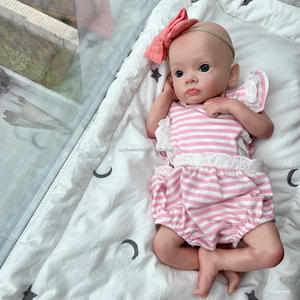 Muñeca <span class=keywords><strong>Reborn</strong></span> de <span class=keywords><strong>silicona</strong></span> Platino de 18 pulgadas, suave al tacto, pintada sólida, bebé <span class=keywords><strong>Reborn</strong></span> Corpo De <span class=keywords><strong>Silicona</strong></span> - Product Image 6